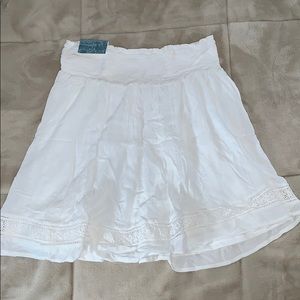 White skirt